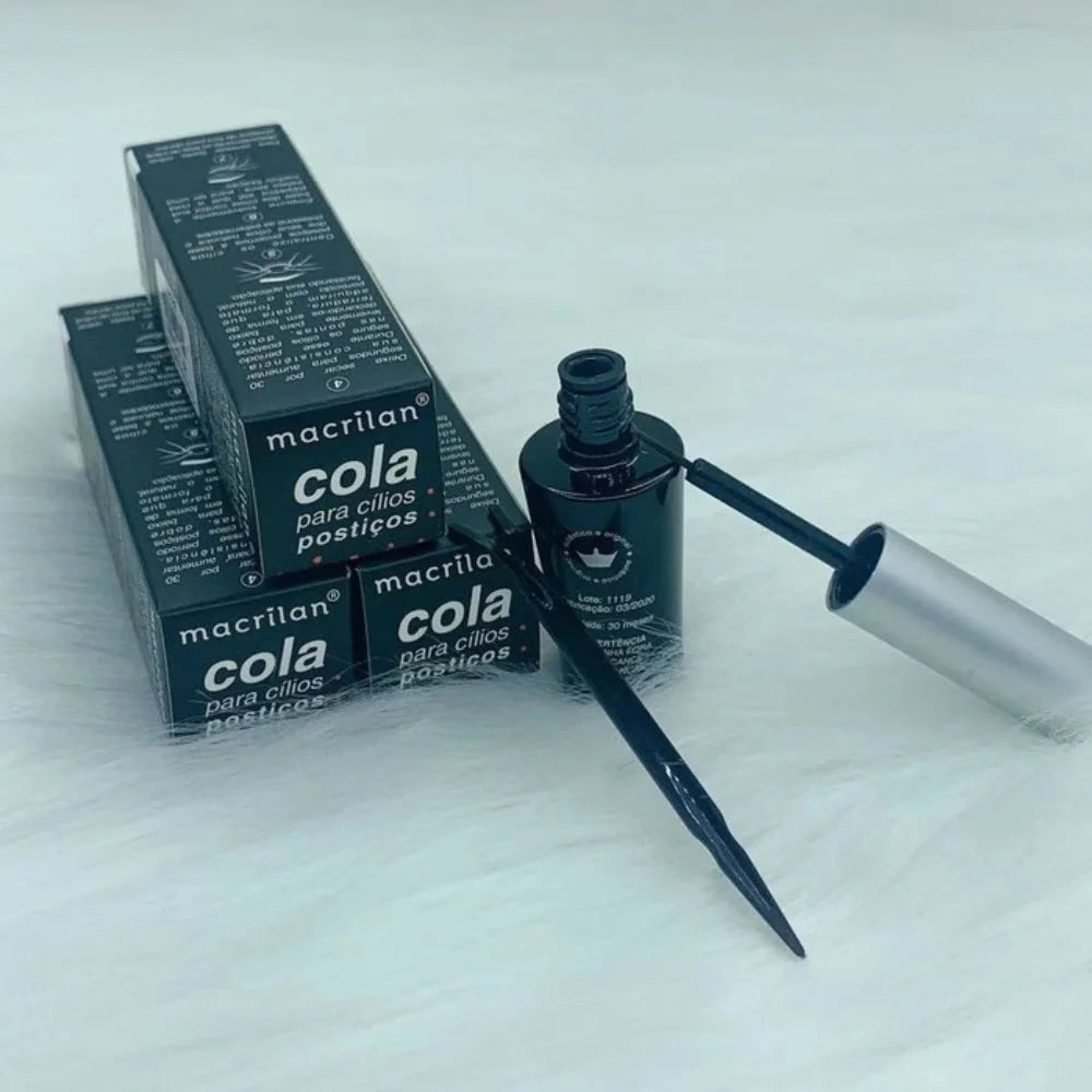 Cola para Cílios Postiços Preto à Prova d'Água Macrilan