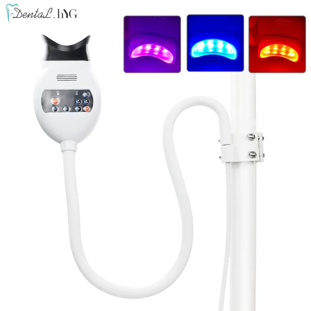 Máquina de Clareamento Dental LED 3 Cores – Acelerador de Branqueamento com Luz Fria