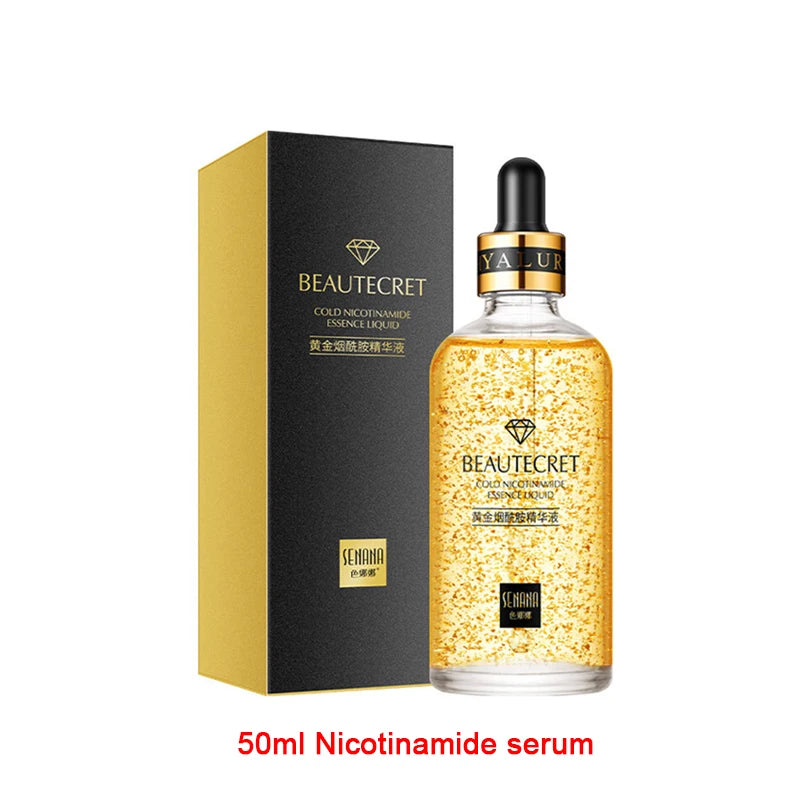 Kit de Cuidados Faciais 24k Gold – Hidratação e Reparação Completa