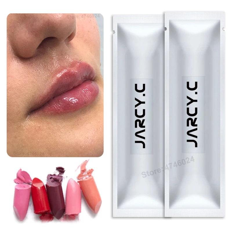 New 2ml Hyaluronic Acid Lipstick Colour Matte Velvet Lipstick Waterproof Long Lasting Nude Lipstick brightly coloured